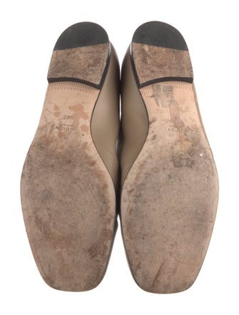 Gucci Horsebit Accent Leather Loafers