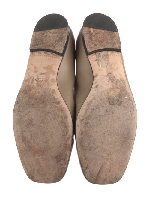 Gucci Horsebit Accent Leather Loafers