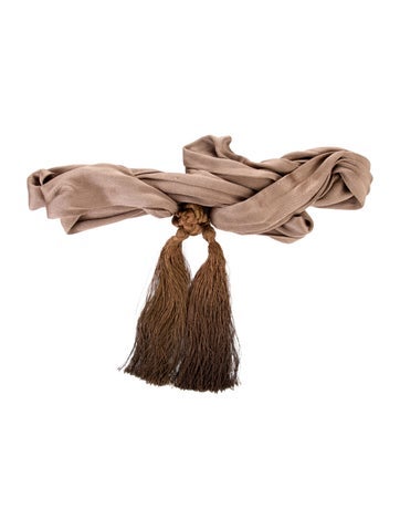 Gucci Belts Wide Silk Waist Belt One Size