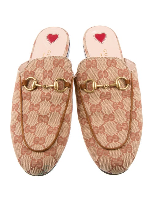 Gucci GG Canvas Canvas Mules