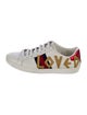 Gucci Leather Printed Sneakers