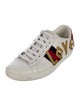 Gucci Leather Printed Sneakers
