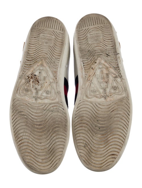 Gucci Leather Printed Sneakers