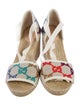Gucci Canvas Printed Espadrilles