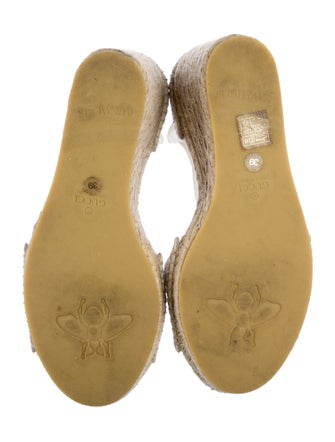 Gucci Canvas Printed Espadrilles