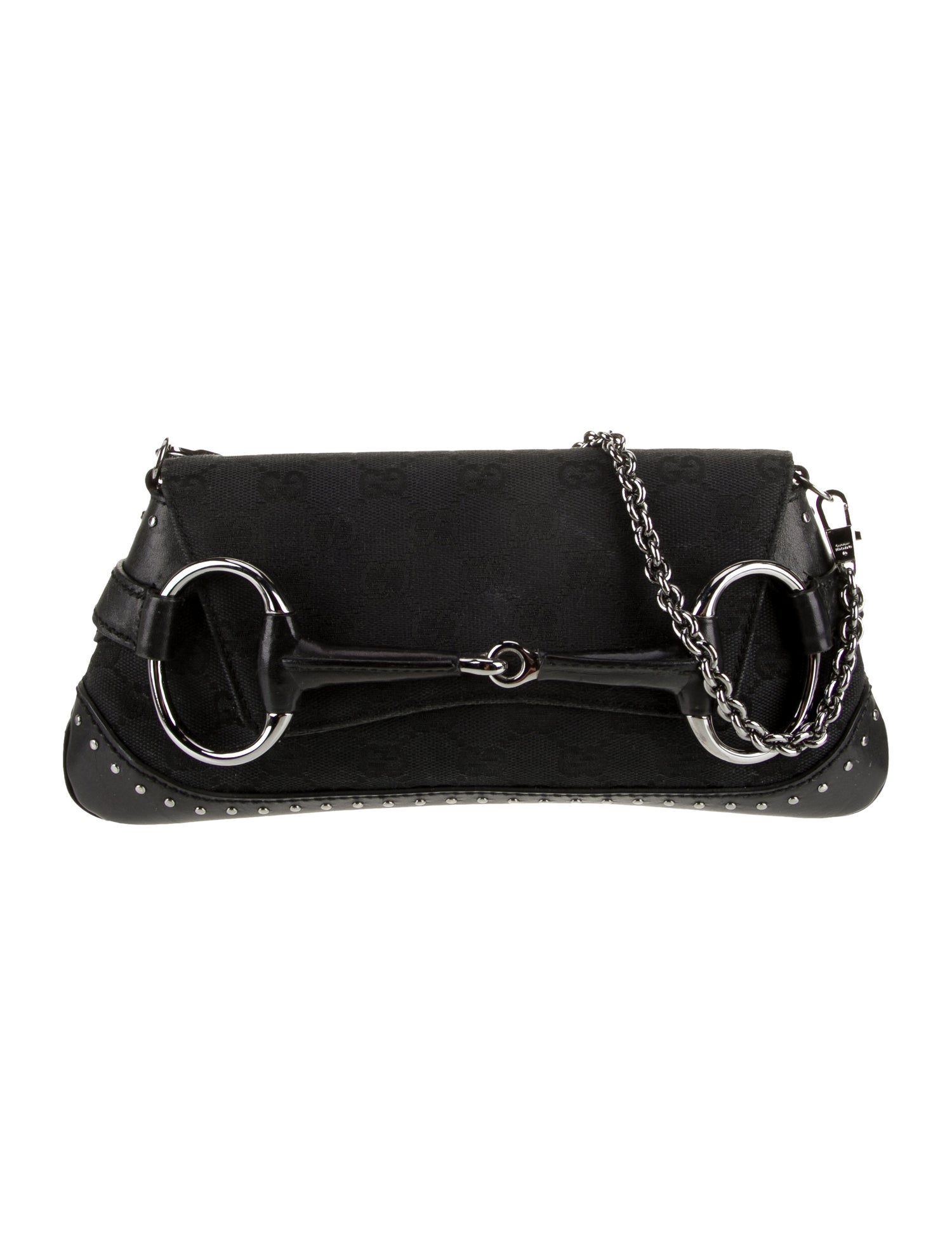 Gucci GG Canvas Horsebit Chain