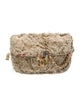 Chanel Organic Tweed Rectangular Mini Single Flap Bag