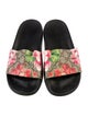 Gucci Flora Print Slides