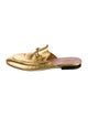 Gucci Horsebit Accent Leather Mules