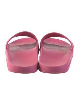 Gucci Interlocking G Logo Rubber Slides