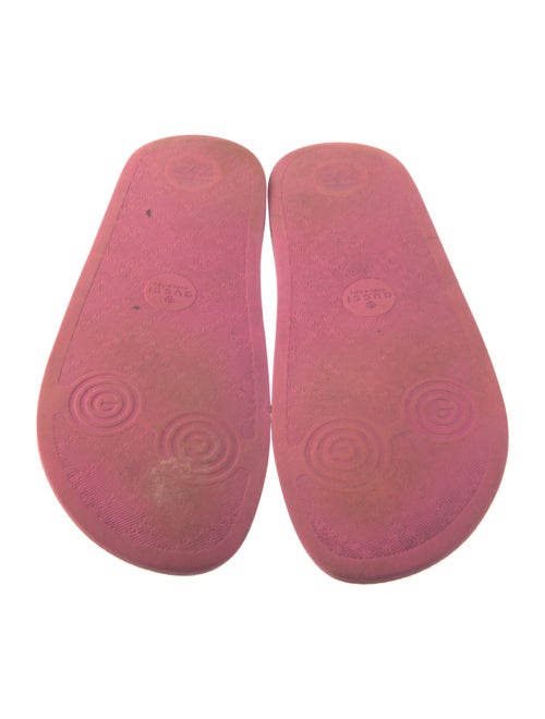 Gucci Interlocking G Logo Rubber Slides