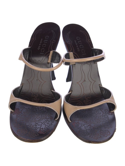Gucci Leather Mules