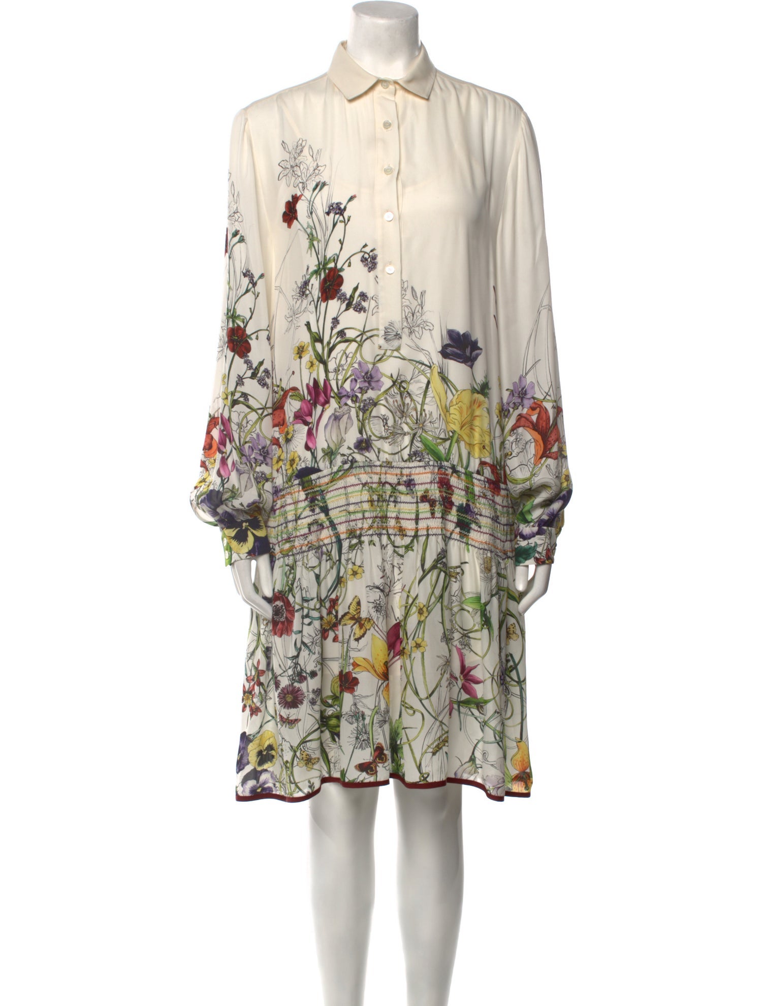 Gucci Silk Knee-Length Dress