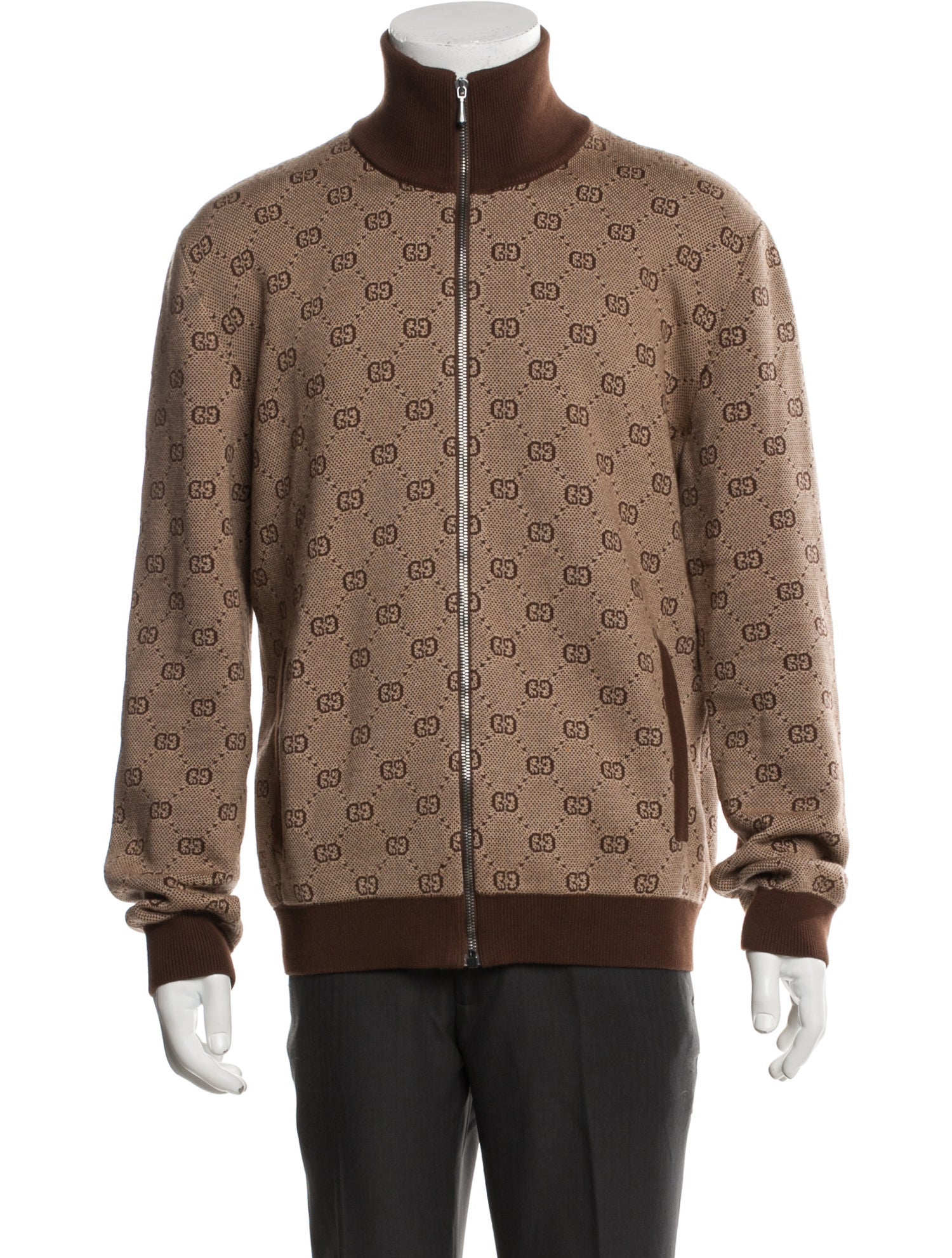 Gucci 2019 GG Logo Cardigan