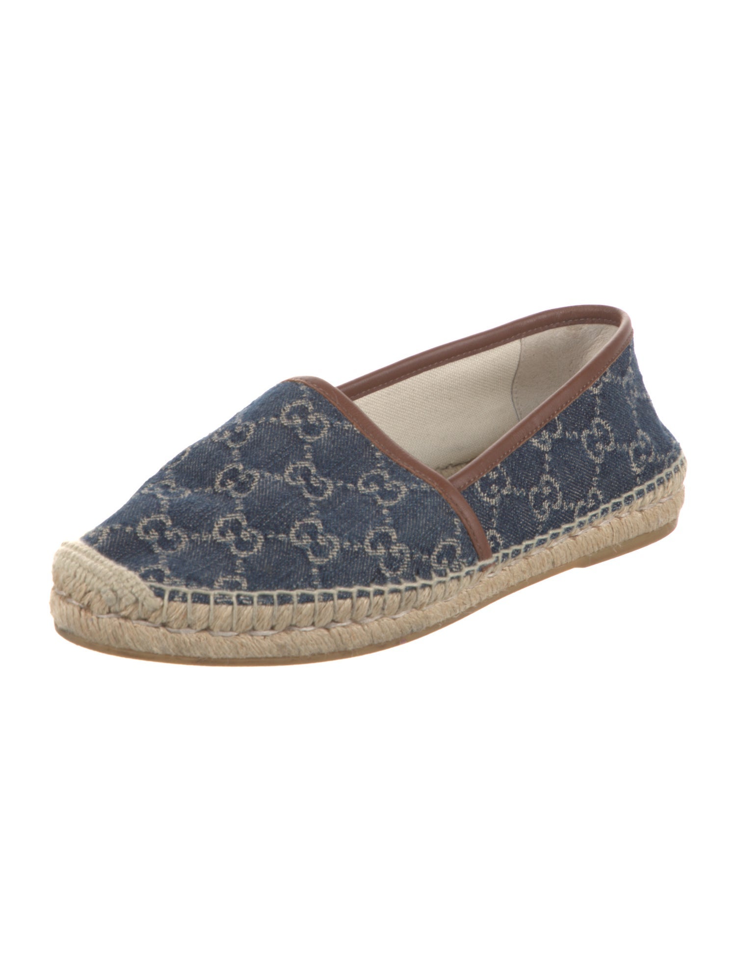 Gucci GG Denim Denim Espadrilles