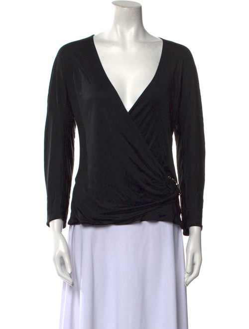 Gucci 2007 V-Neck Blouse