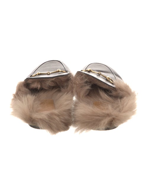 Gucci Horsebit Accent Leather Mules
