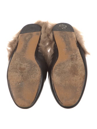 Gucci Horsebit Accent Leather Mules