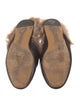 Gucci Horsebit Accent Leather Mules