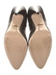 Gucci Leather Bow Accents D'Orsay Pumps