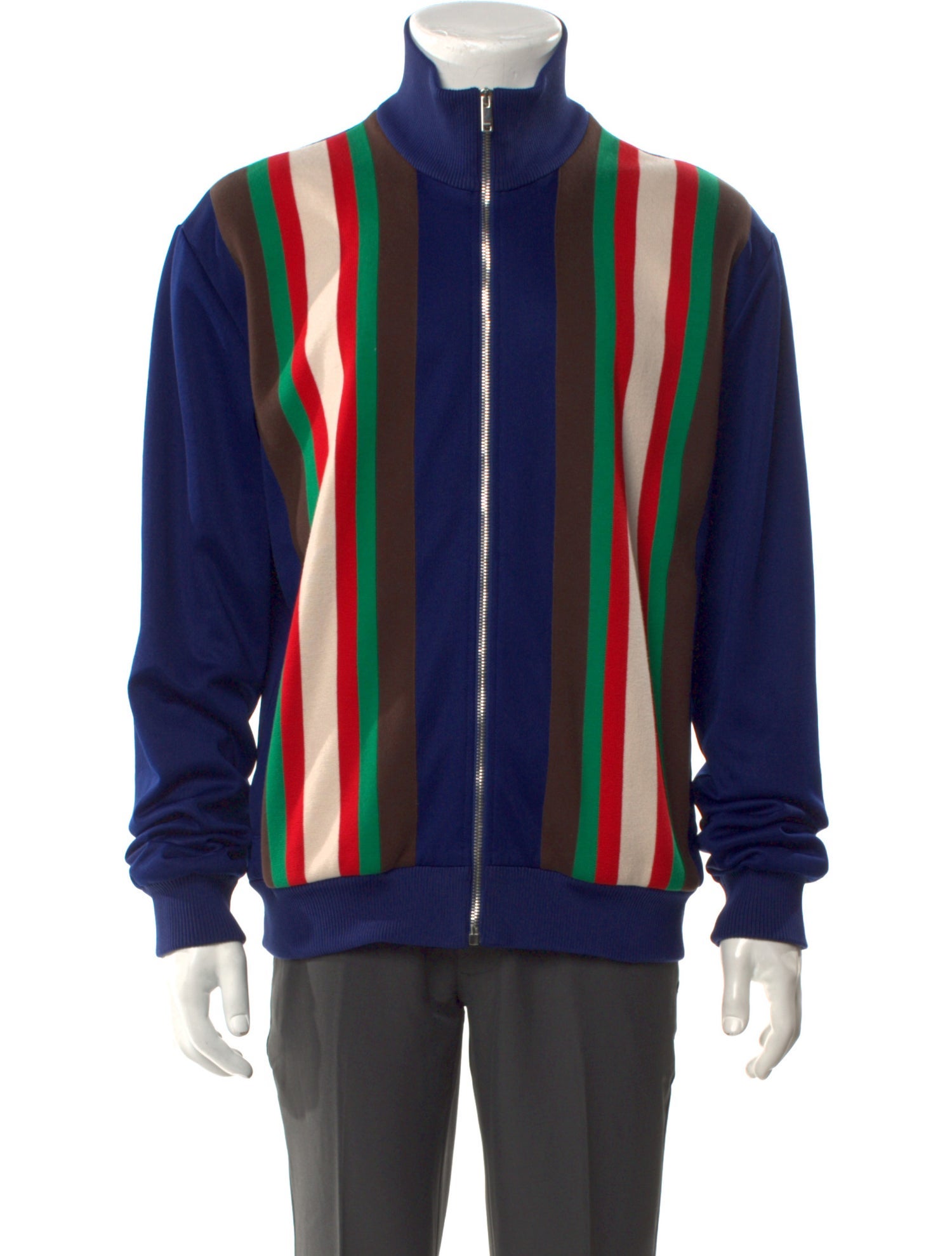 Gucci Web Accent Striped Sweatshirt