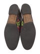 Gucci Horsebit Accent Floral Print Loafers