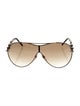 Gucci Shield Gradient Sunglasses