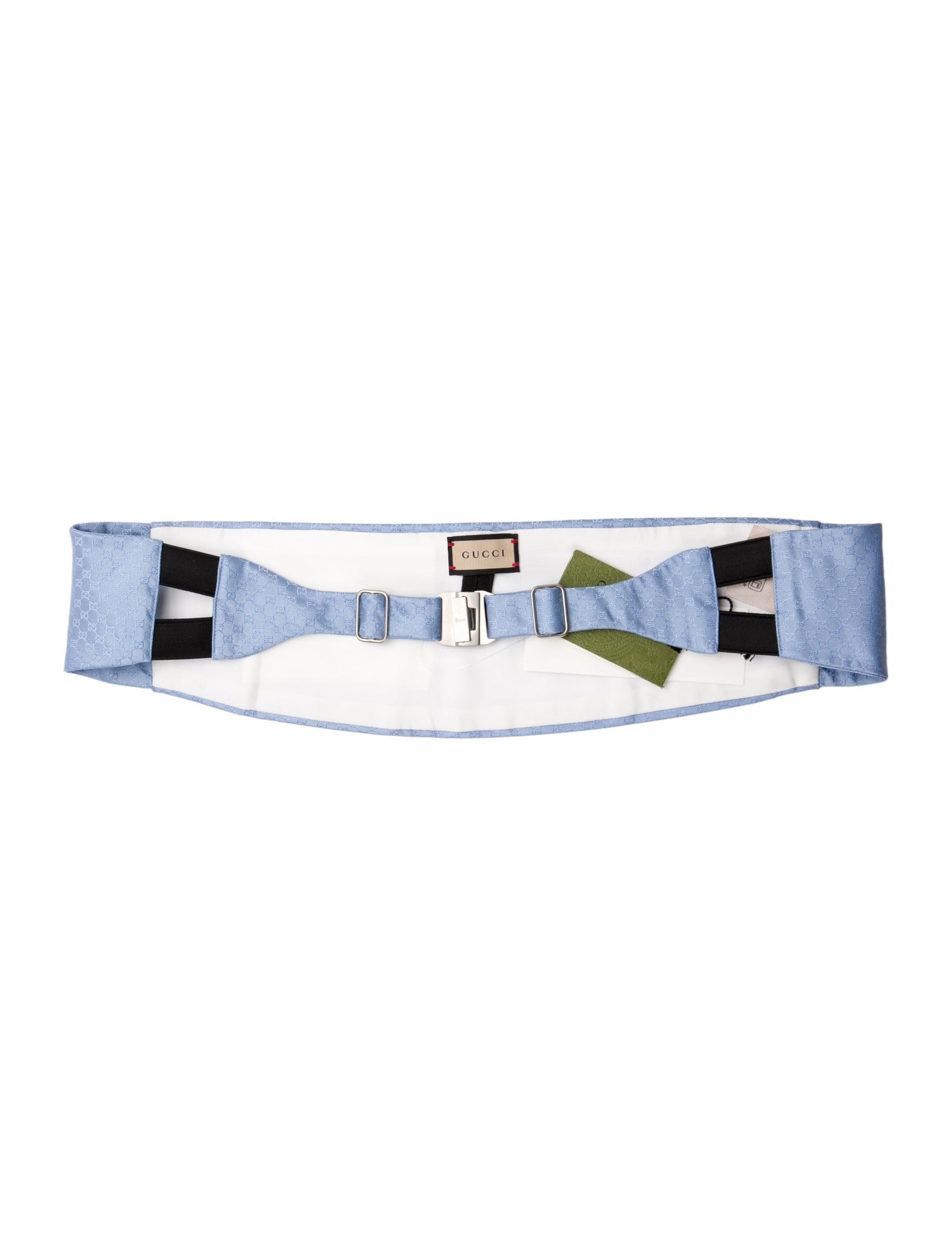 Gucci Silk Pleated Cummerbund w/ Tags