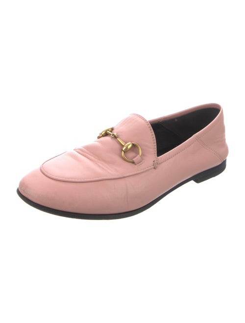 Gucci Horsebit Accent Leather Loafers