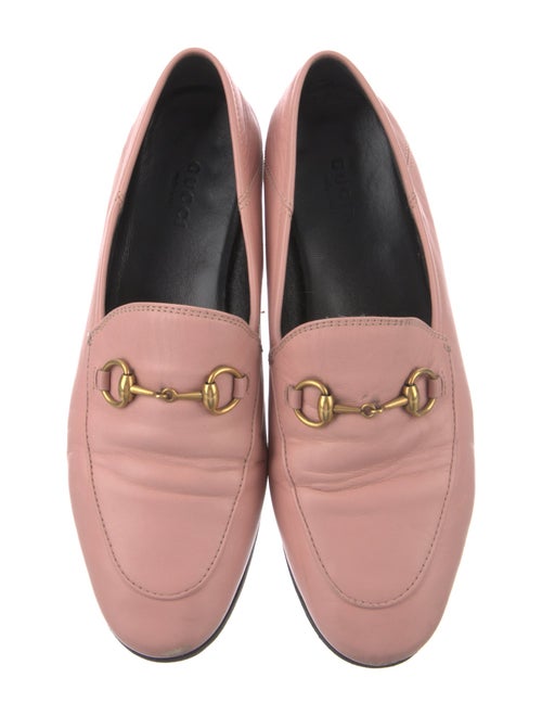 Gucci Horsebit Accent Leather Loafers
