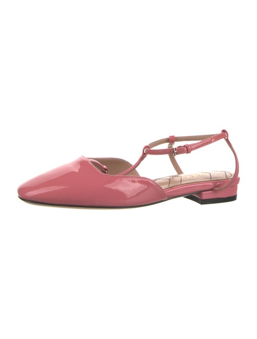 Gucci Patent Leather Slingback Flats