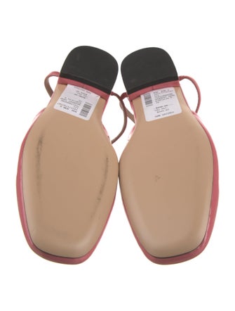 Gucci Patent Leather Slingback Flats