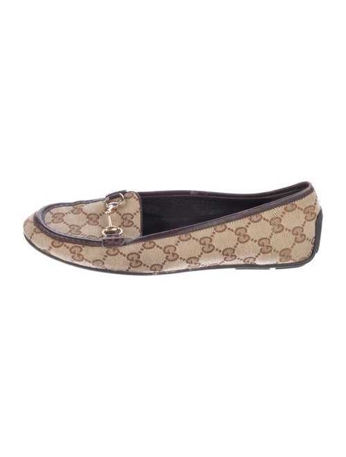 Gucci GG Canvas Canvas Ballet Flats