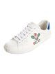 Gucci Leather Graphic Print Sneakers