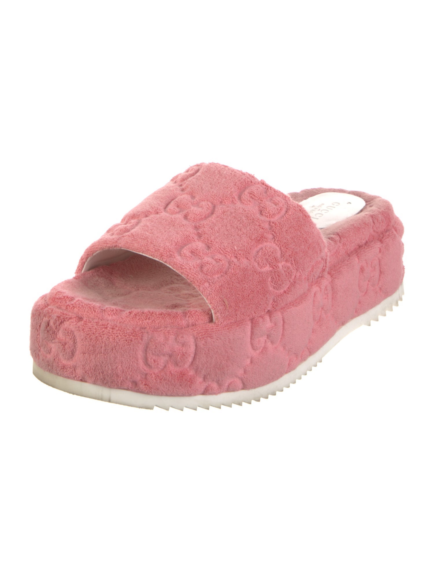 Gucci GG Signature Terry Cloth Slides