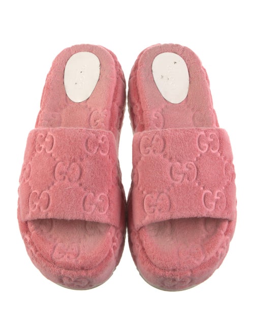 Gucci GG Signature Terry Cloth Slides