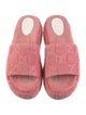 Gucci GG Signature Terry Cloth Slides