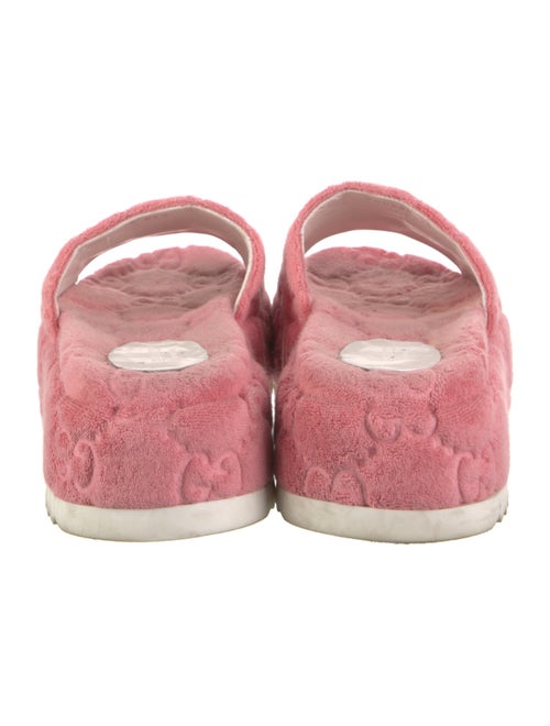Gucci GG Signature Terry Cloth Slides