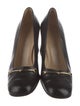 Gucci Horsebit Accent Leather Pumps
