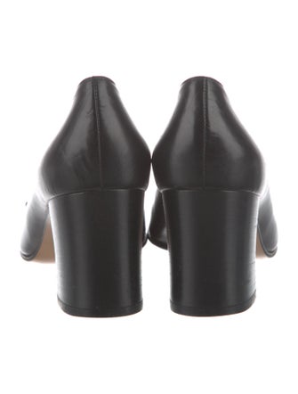 Gucci Horsebit Accent Leather Pumps