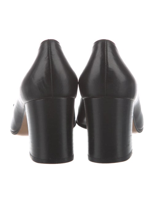 Gucci Horsebit Accent Leather Pumps