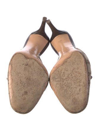 Gucci GG Canvas Canvas Mules