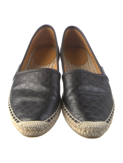 Gucci GG Supreme Leather Espadrilles