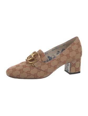 Gucci GG Canvas Canvas Pumps