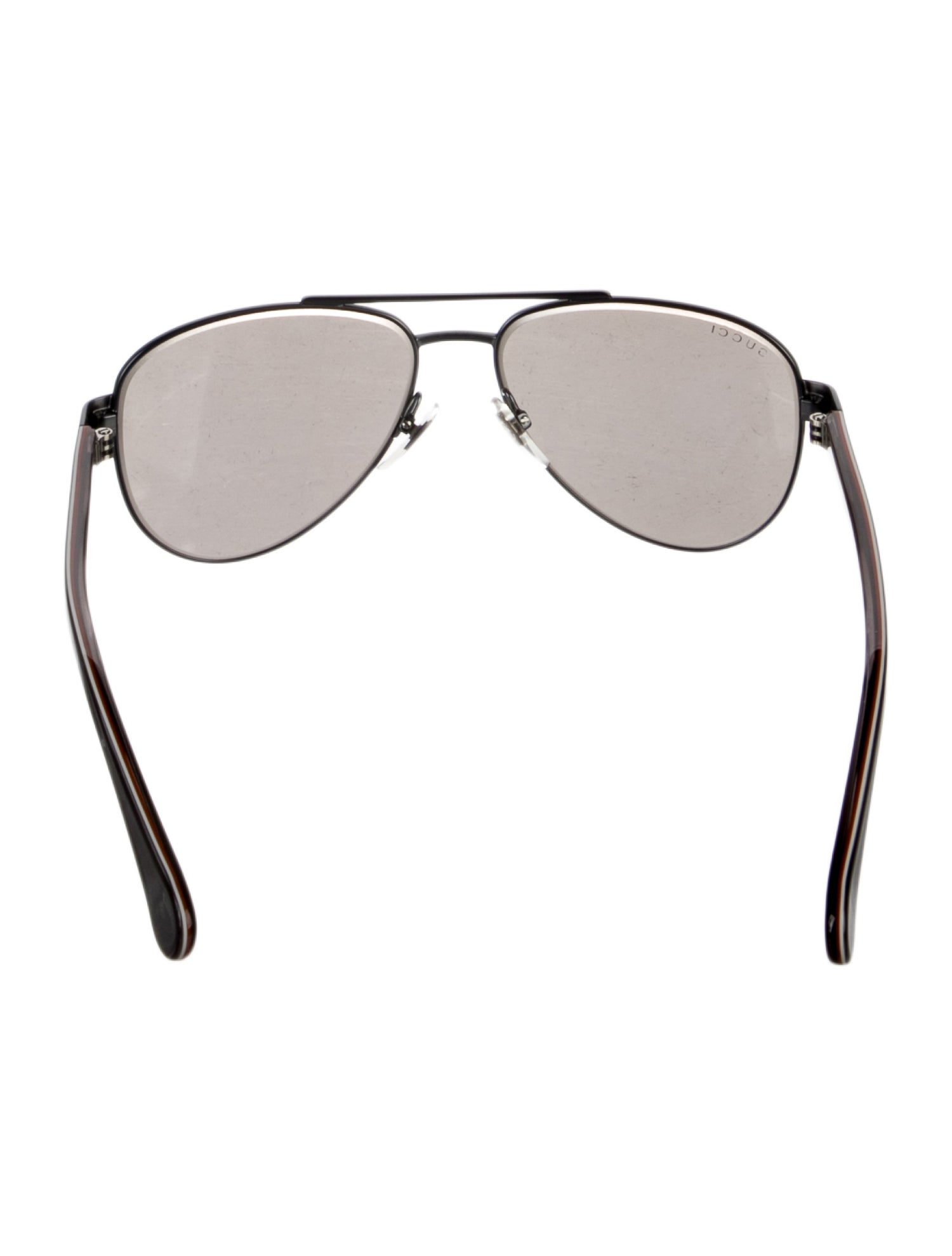 Gucci Kids Aviator Webb Design Sunglasses