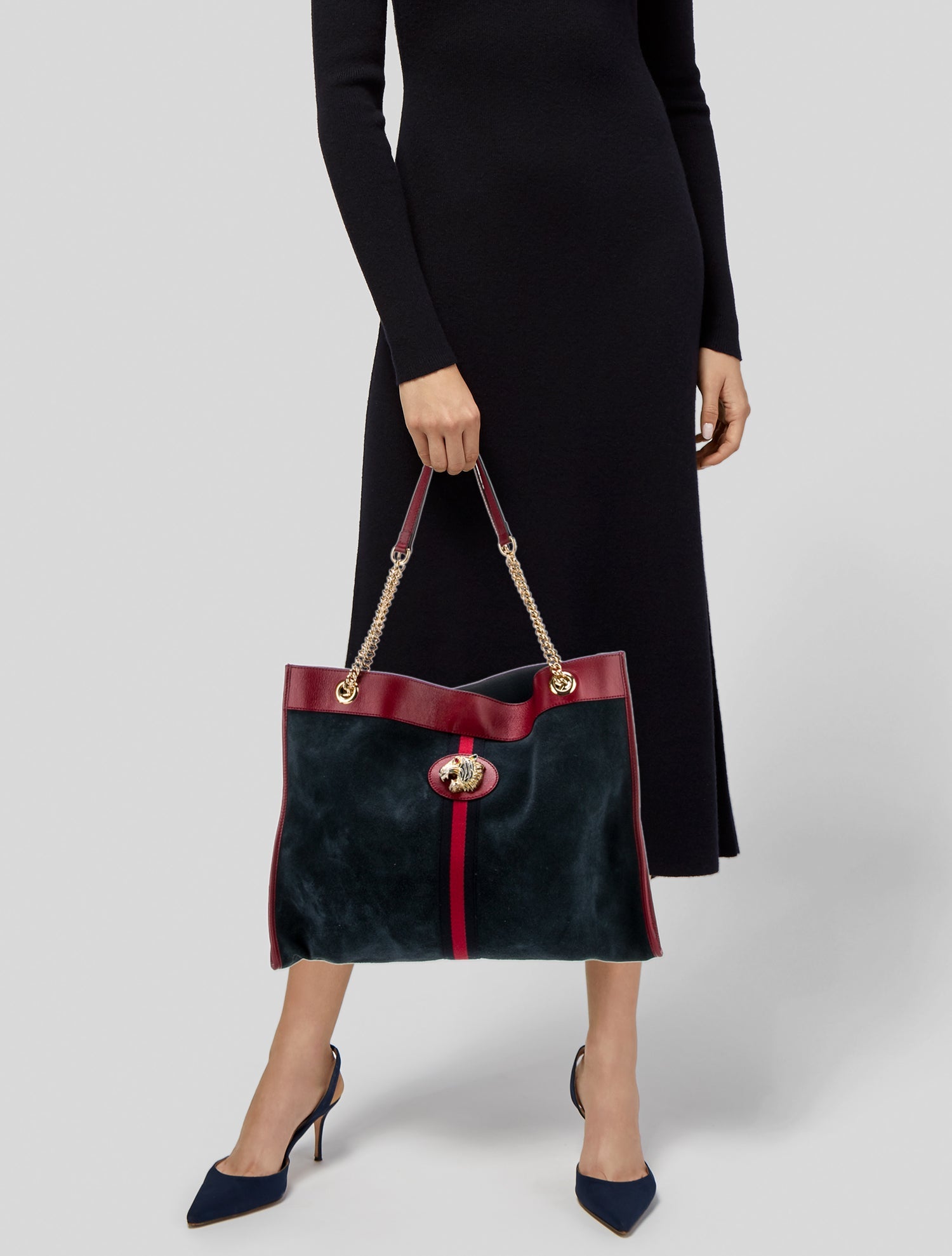 Gucci Sylvie Web Rajah Large