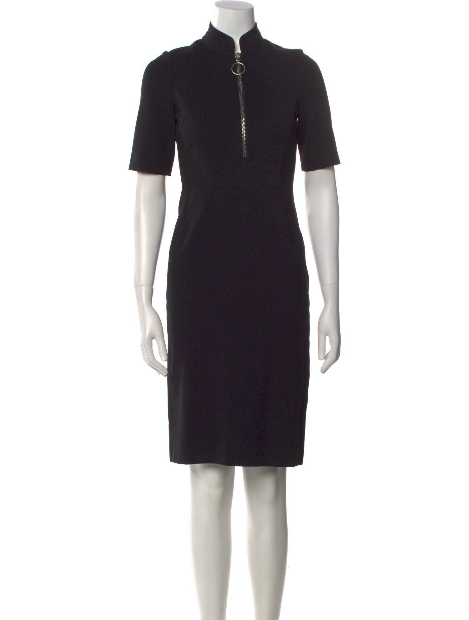 Gucci Mock Neck Knee-Length Dress