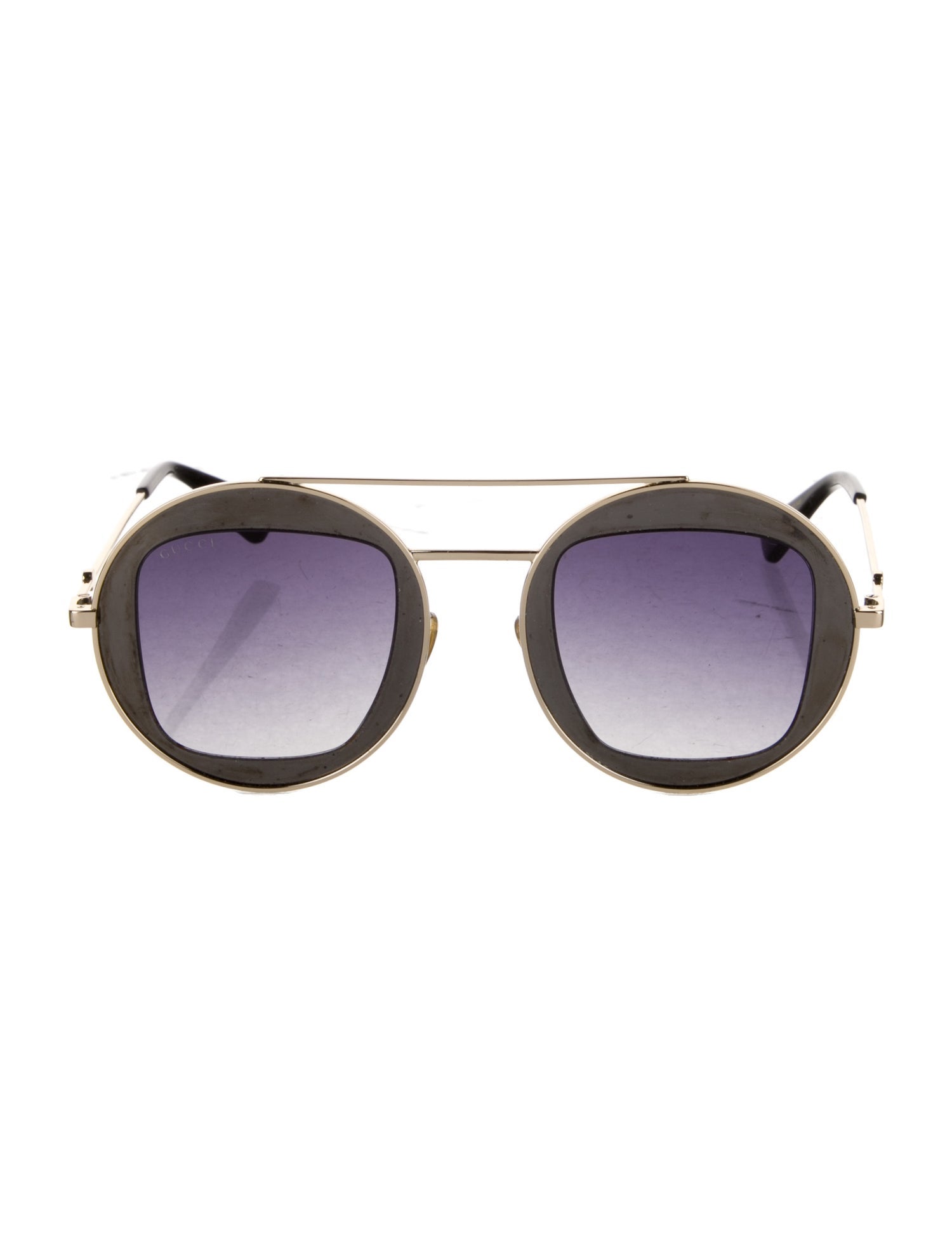 Gucci Round Gradient Sunglasses