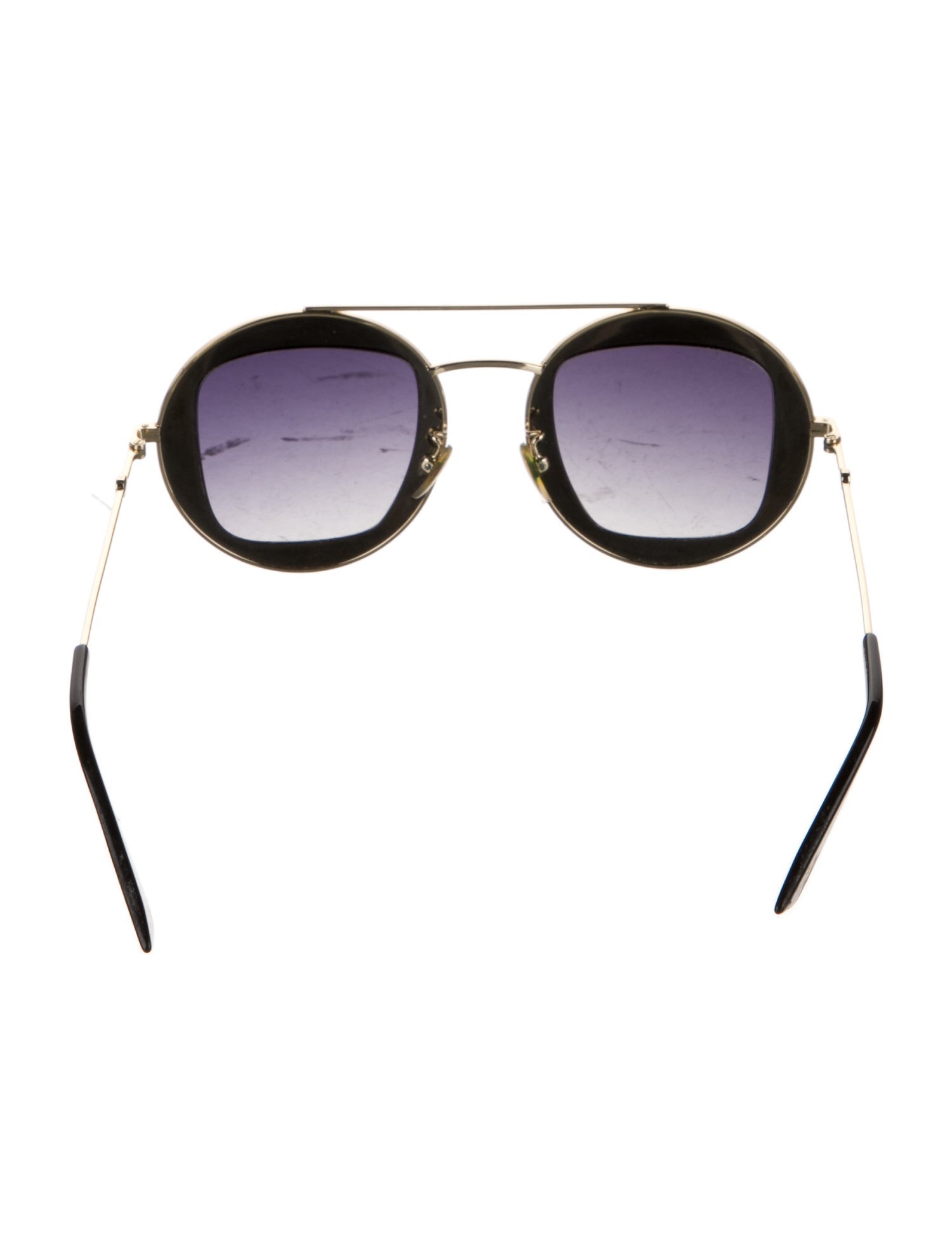 Gucci Round Gradient Sunglasses
