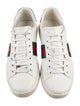 Gucci Leather Animal Print Sneakers